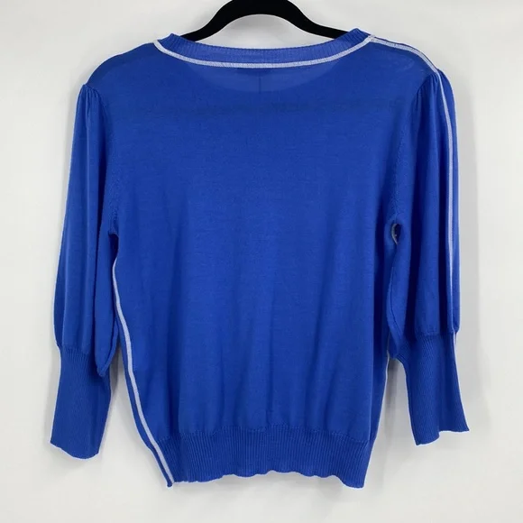 Marella Maglia Sweater Trikot Pull Over Jersey Sweater In Color Dental